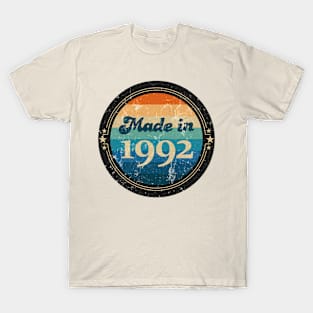 Retro Vintage Made In 1992 T-Shirt